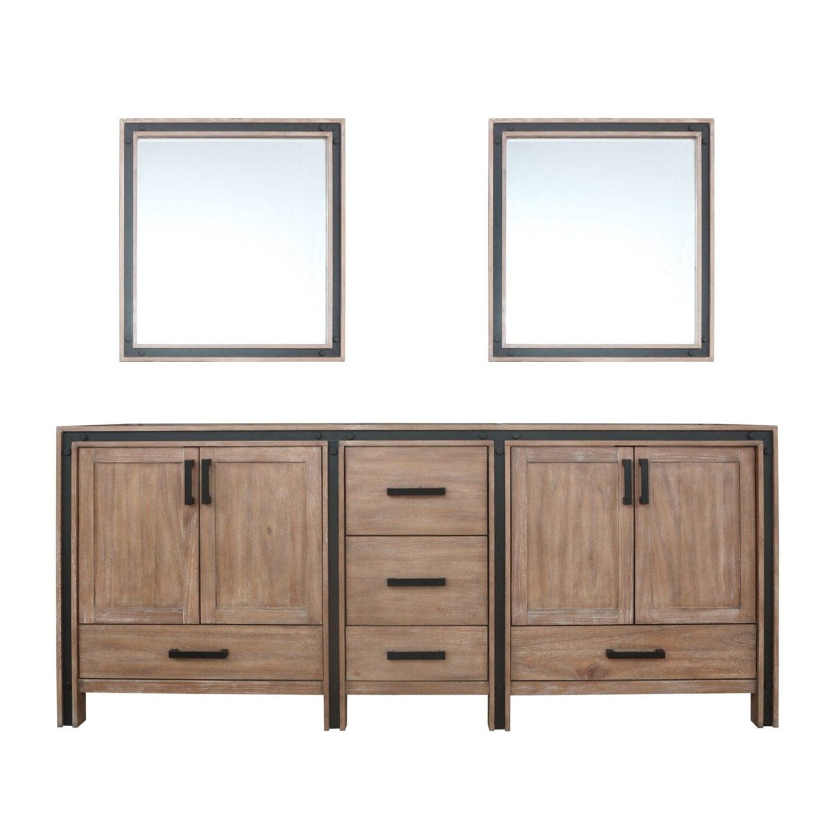 Ziva 80" x 22" Double Bath Vanity - Backyard Provider