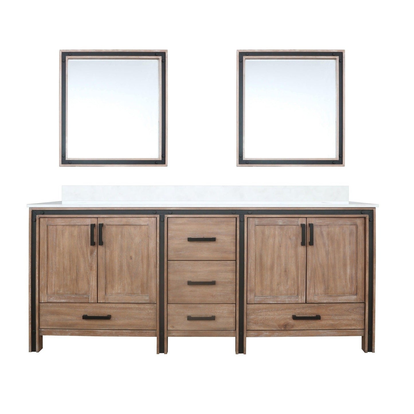 Ziva 80" x 22" Double Bath Vanity - Backyard Provider