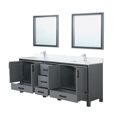 Ziva 84" x 22" Double Bath Vanity - Backyard Provider