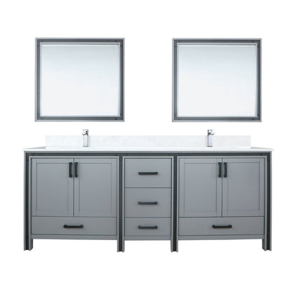 Ziva 84" x 22" Double Bath Vanity - Backyard Provider