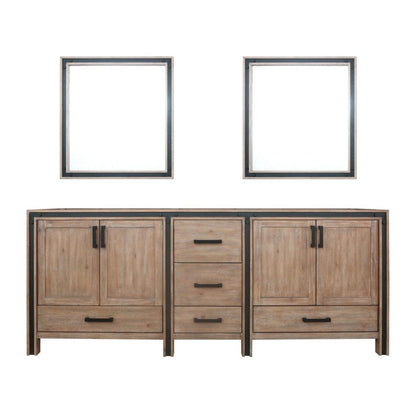 Ziva 84" x 22" Double Bath Vanity - Backyard Provider