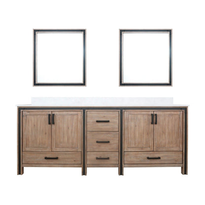 Ziva 84" x 22" Double Bath Vanity - Backyard Provider