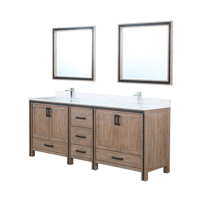 Ziva 84" x 22" Double Bath Vanity - Backyard Provider