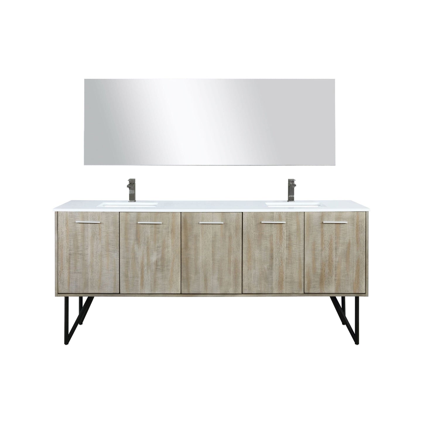 Lancy  80" Double Bathroom Vanity - Backyard Provider