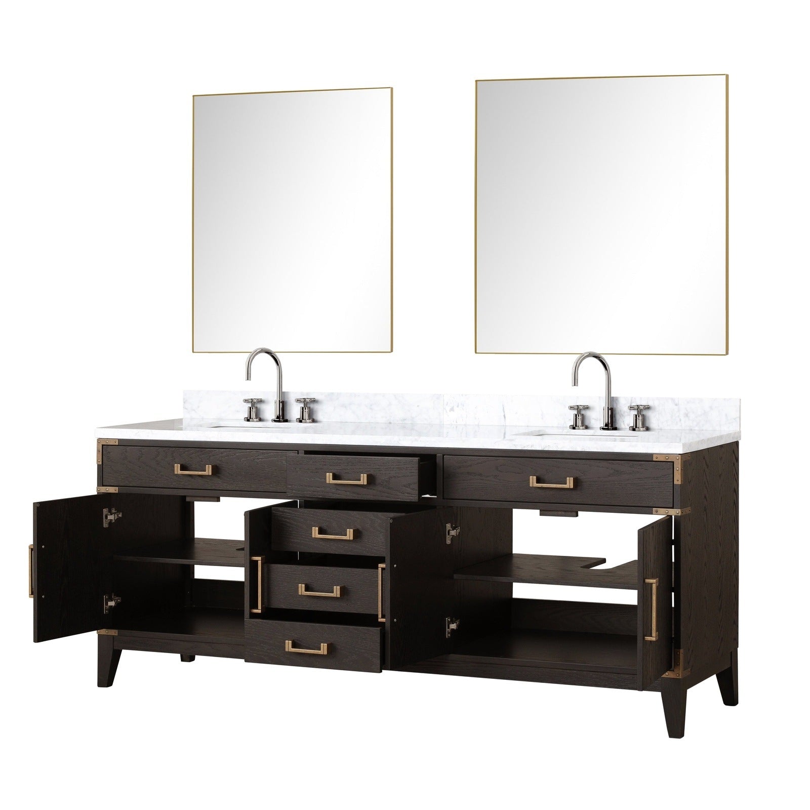 Laurel 80" x 22" Double Bath Vanity - Backyard Provider