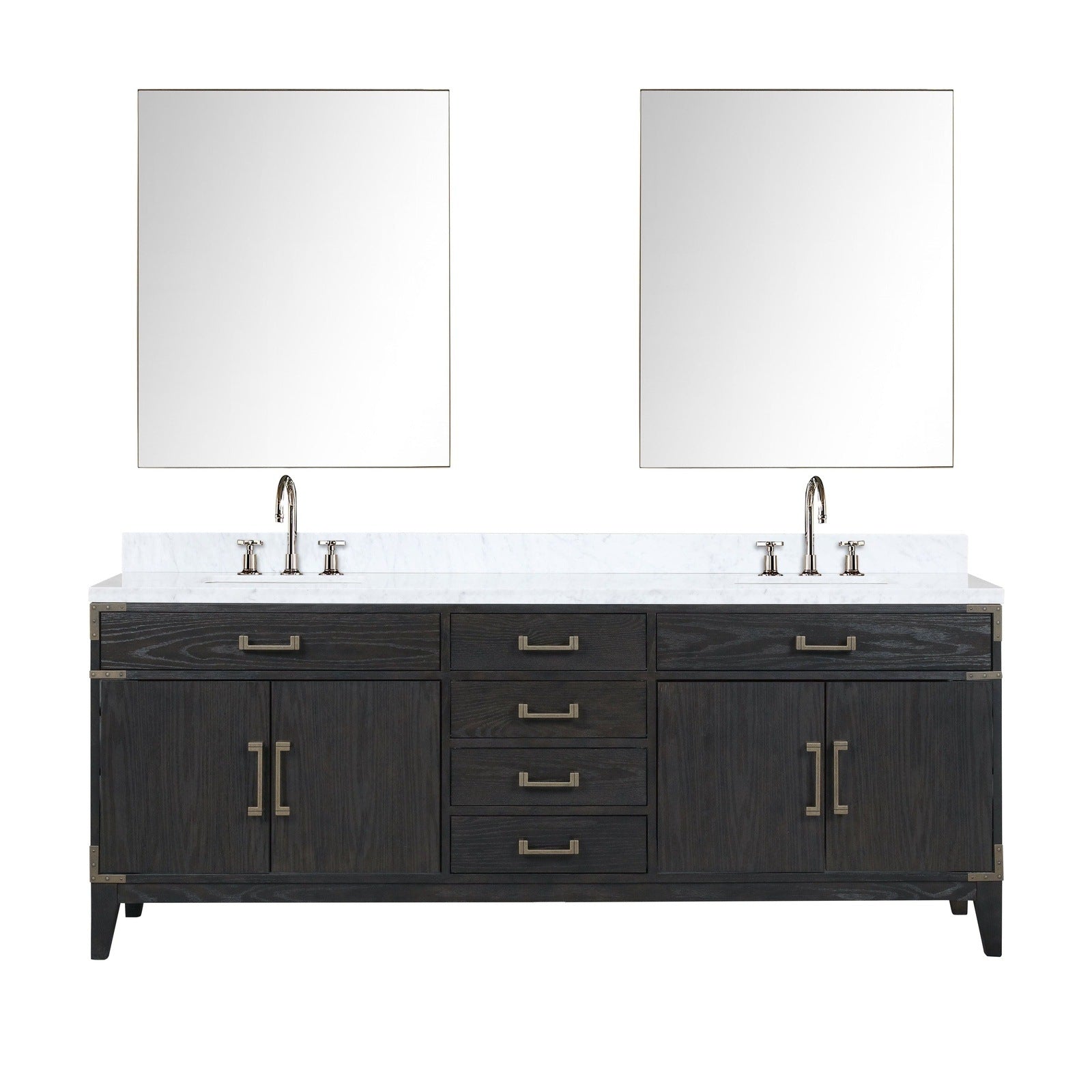 Laurel 84" x 22" Double Bath Vanity - Backyard Provider