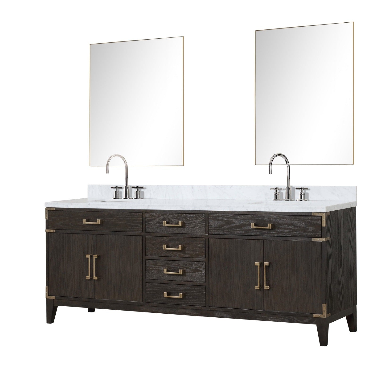 Laurel 84" x 22" Double Bath Vanity - Backyard Provider