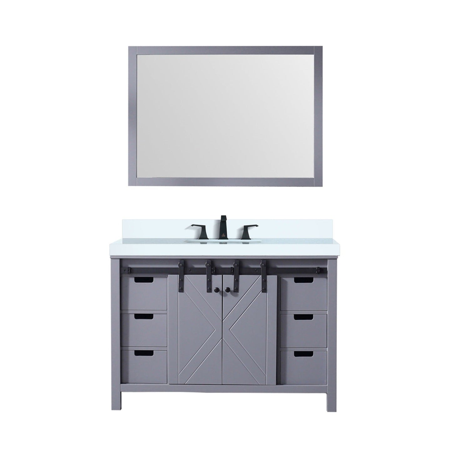 Marsyas 48" x 22" Single Bath Vanity - Backyard Provider