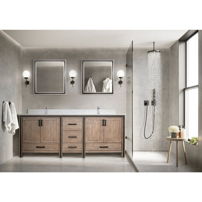 Ziva 84" x 22" Double Bath Vanity - Backyard Provider