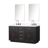 Abbey 60" x 22" Double Bath Vanity - Backyard Provider