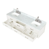 Castor 80" x 22" Double Bath Vanity - Backyard Provider