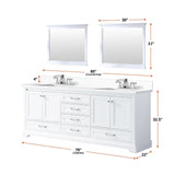 Dukes 84" x 22" Double Bath Vanity - Backyard Provider