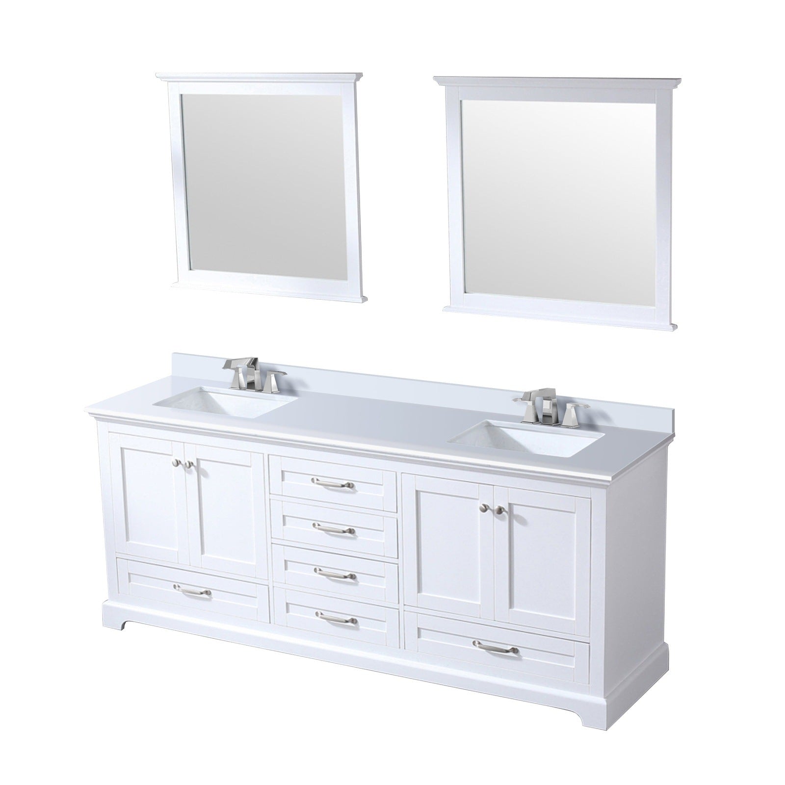 Dukes 80" x 22" Double Bath Vanity - Backyard Provider