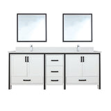 Ziva 84" x 22" Double Bath Vanity - Backyard Provider