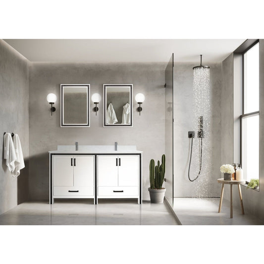 Ziva 60" x 22" Double Bath Vanity - Backyard Provider