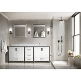 Ziva 84" x 22" Double Bath Vanity - Backyard Provider
