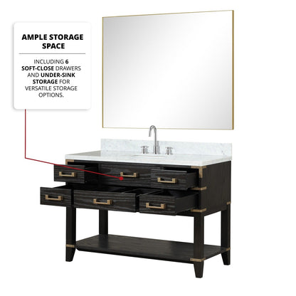 Norwalk 48" x 22" Single Bath Vanity - Backyard Provider