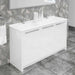 Casa Mare Benna 63" Glossy White Vanity Double Sink Combo - Benna160GW-63-S