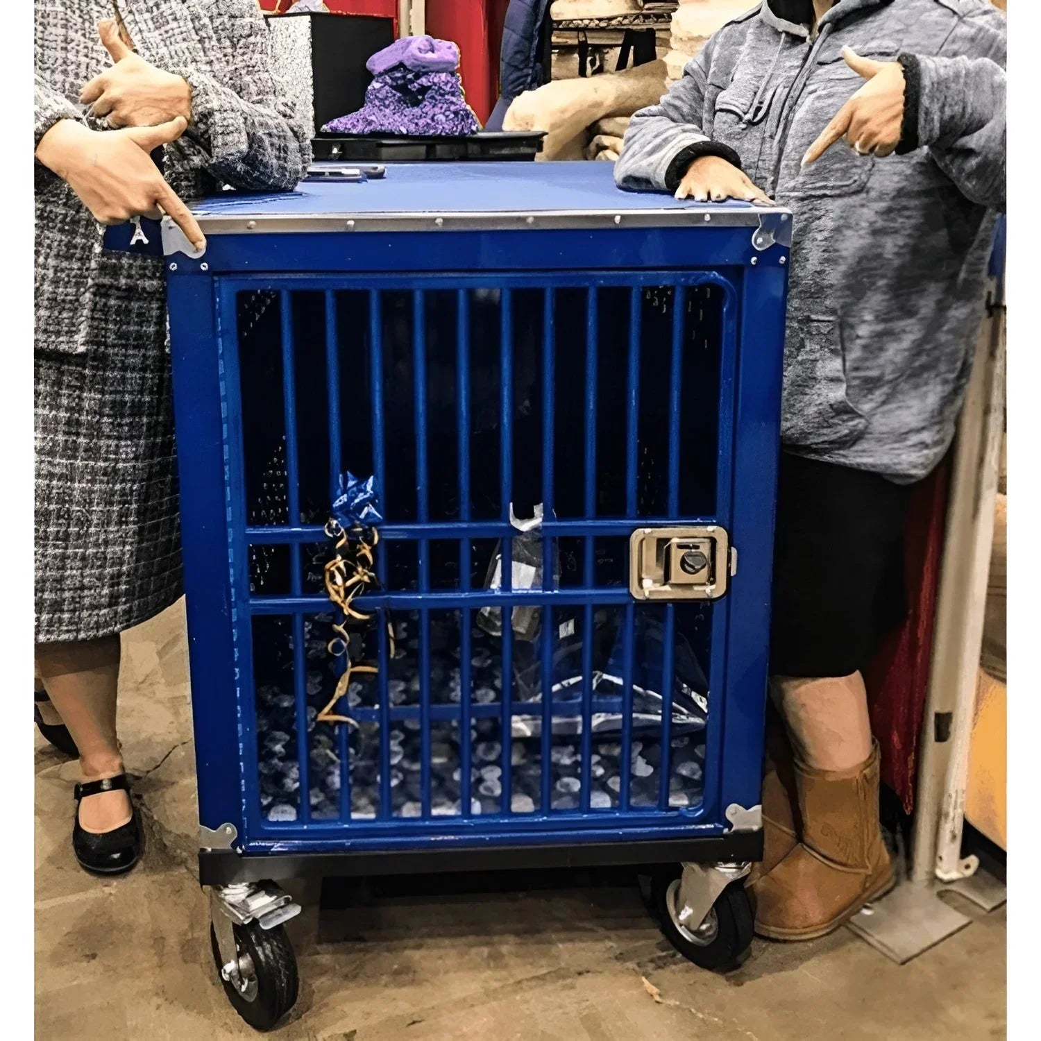Best in Show 1 Berth Trolley Extra Long Dog Show Trolley - BIS-1BXL