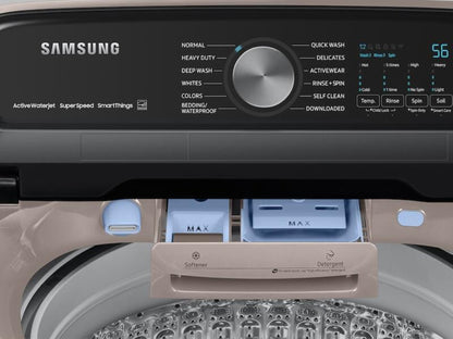 SAMSUNG 5.2 CF SMART TL WASHER W SUPER SPEED - WA52A5500AC-KT