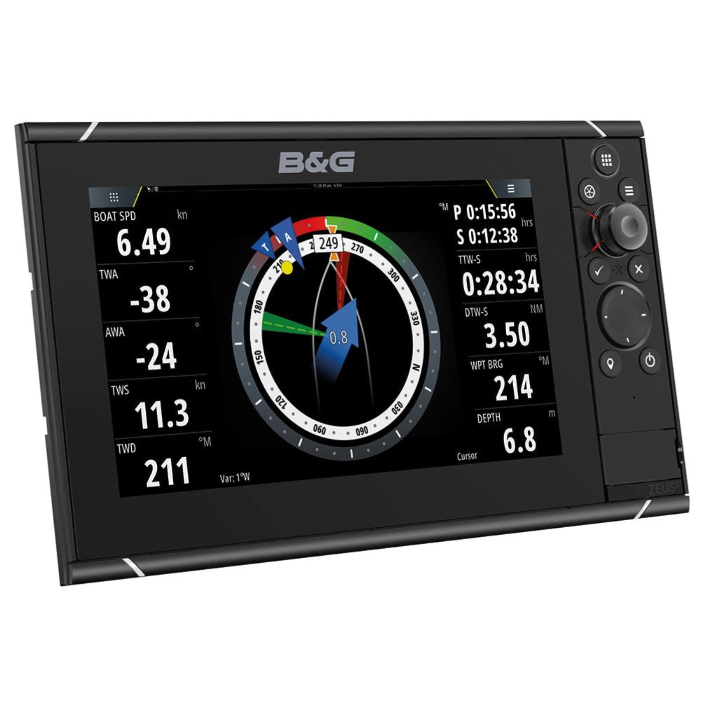 B&G Zeus™ 3S 16 - 16" Multi-Function Sailing Display - 000-15410-001