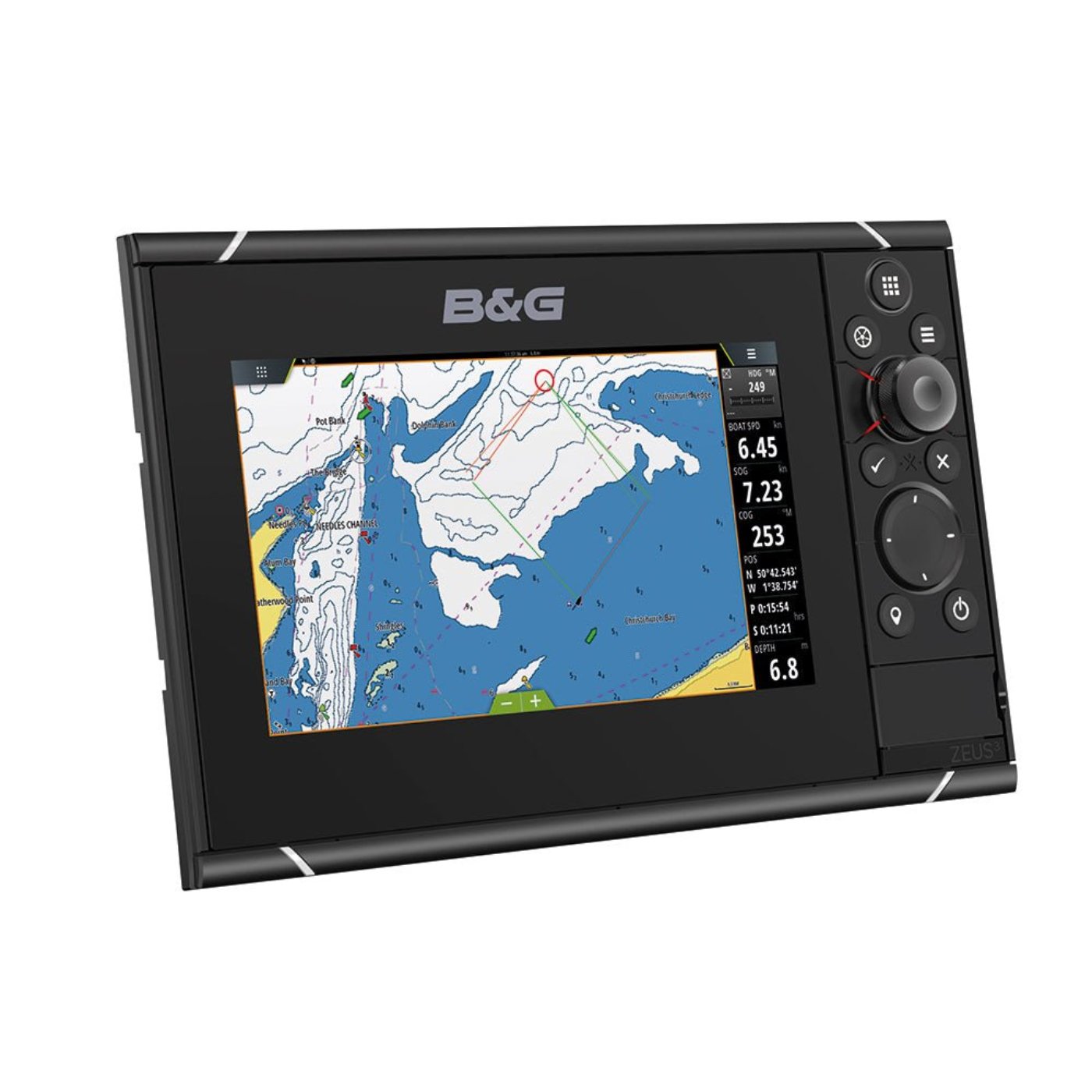 B&G Zeus3 7" MFD Display w/Insight Charts - 000-13241-001