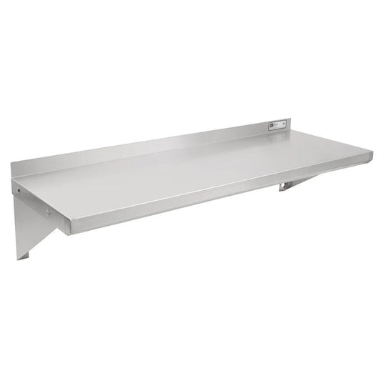 John Boos BHS5486 Wall-Mounted 48" W 5" D Lavatory Shelf - JBBHS5486