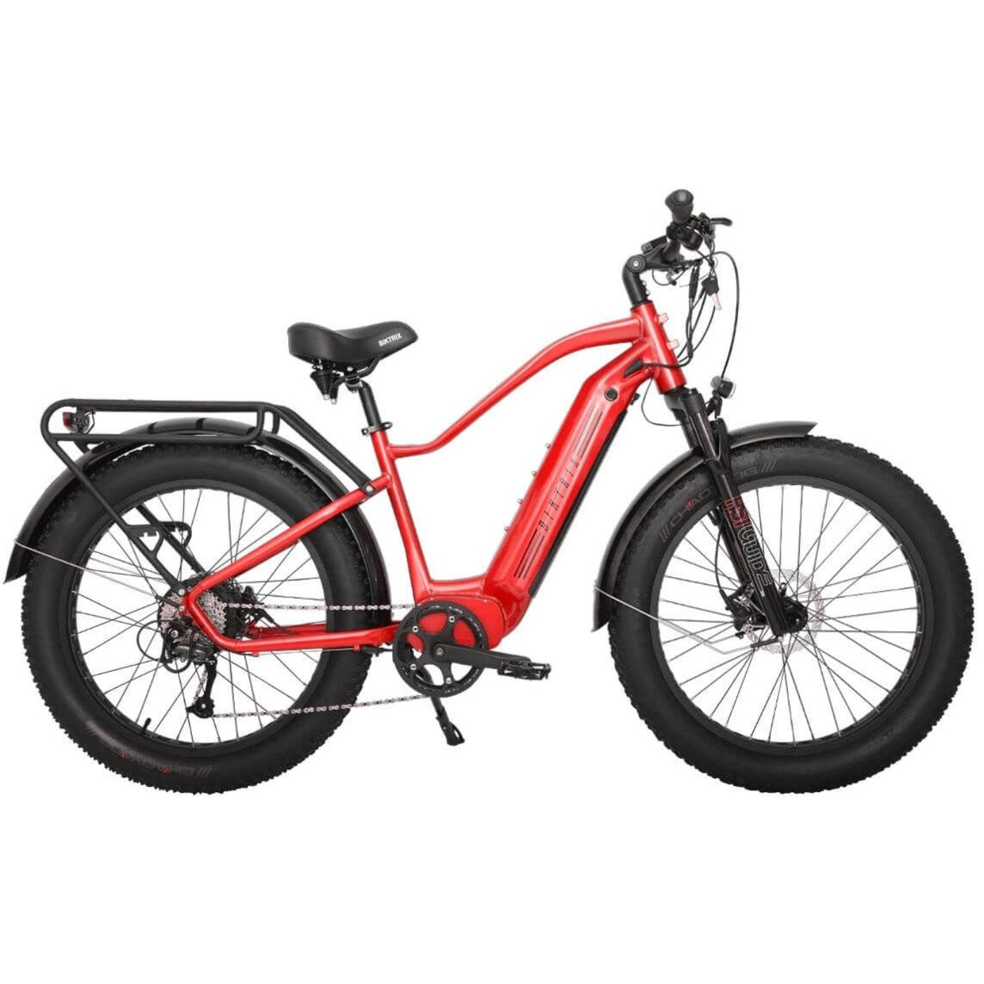 Biktrix 2024 Juggernaut Hub Duo Step-Over 750W Hub-Drive Fat Tire Electric Bike