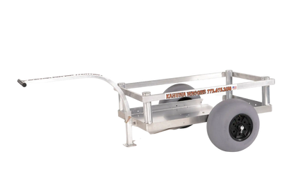 Alumacart Bimini Beach and Fishing Wagon with Rod Holders With No Hitch New - ALUM203