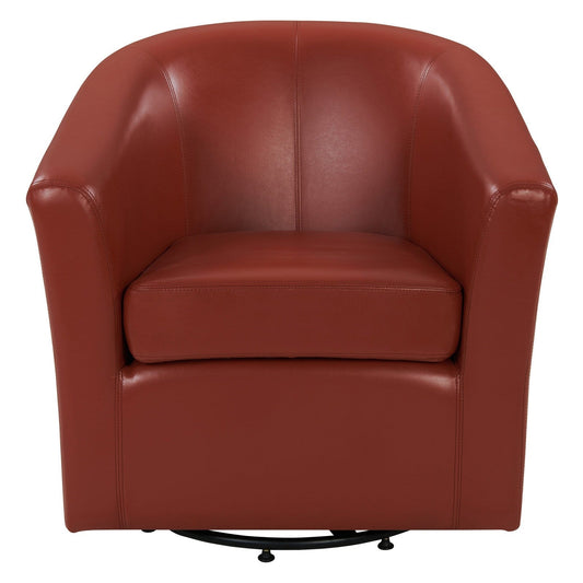 New Pacific Direct Hayden Swivel Bonded Leather Chair  - 193012B-8141