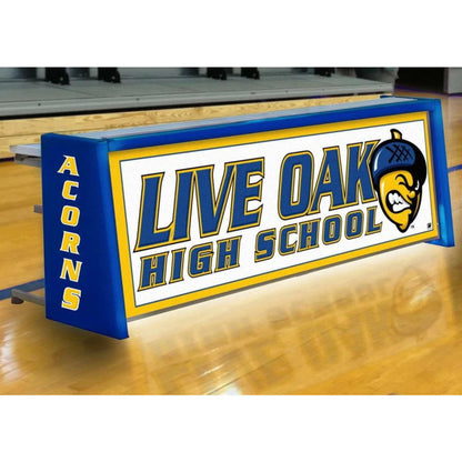 Bleacher Bison 8' Sport Pride LED Illuminated Scorers Table - ST85FI
