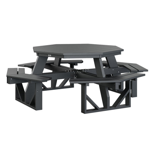 Berlin Gardens Octagon Picnic Table- POPT5184BK