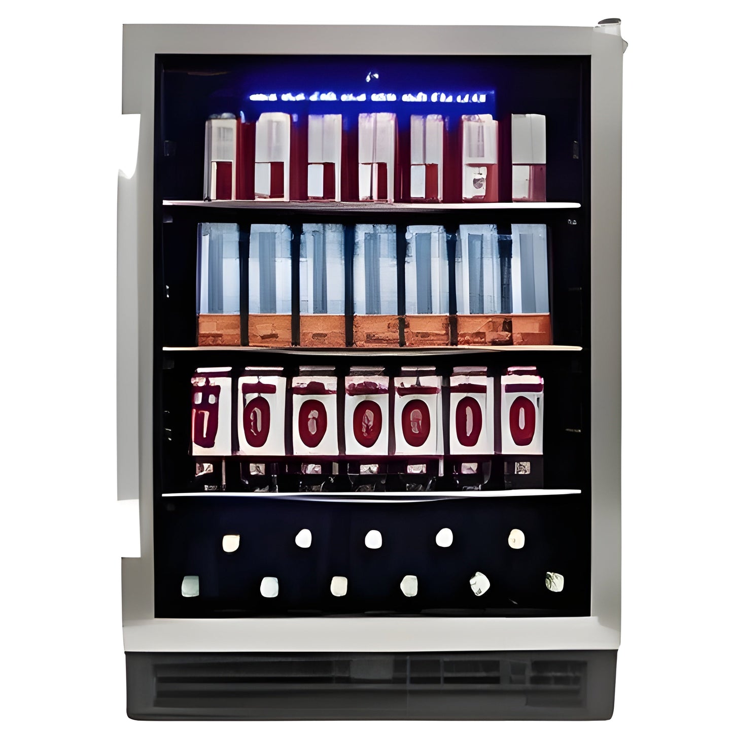 Danby - 5.3 Integrated Beverage Center, 138 Cans &amp; 6 Wine Bottles - SBC057D1BSS