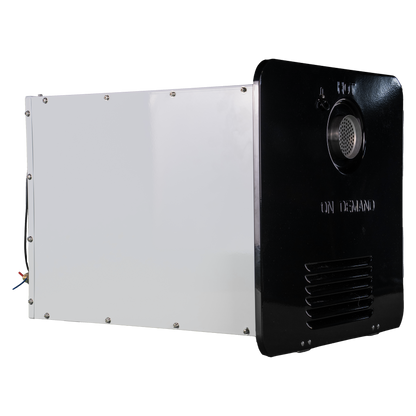 RVMP Flex Temp On-Demand Propane Tankless Water Heater for RVs  | Black Color | Anti-Freezing System | Anti-Scald System | Digital Remote | FG-SBMC-12 - 240171