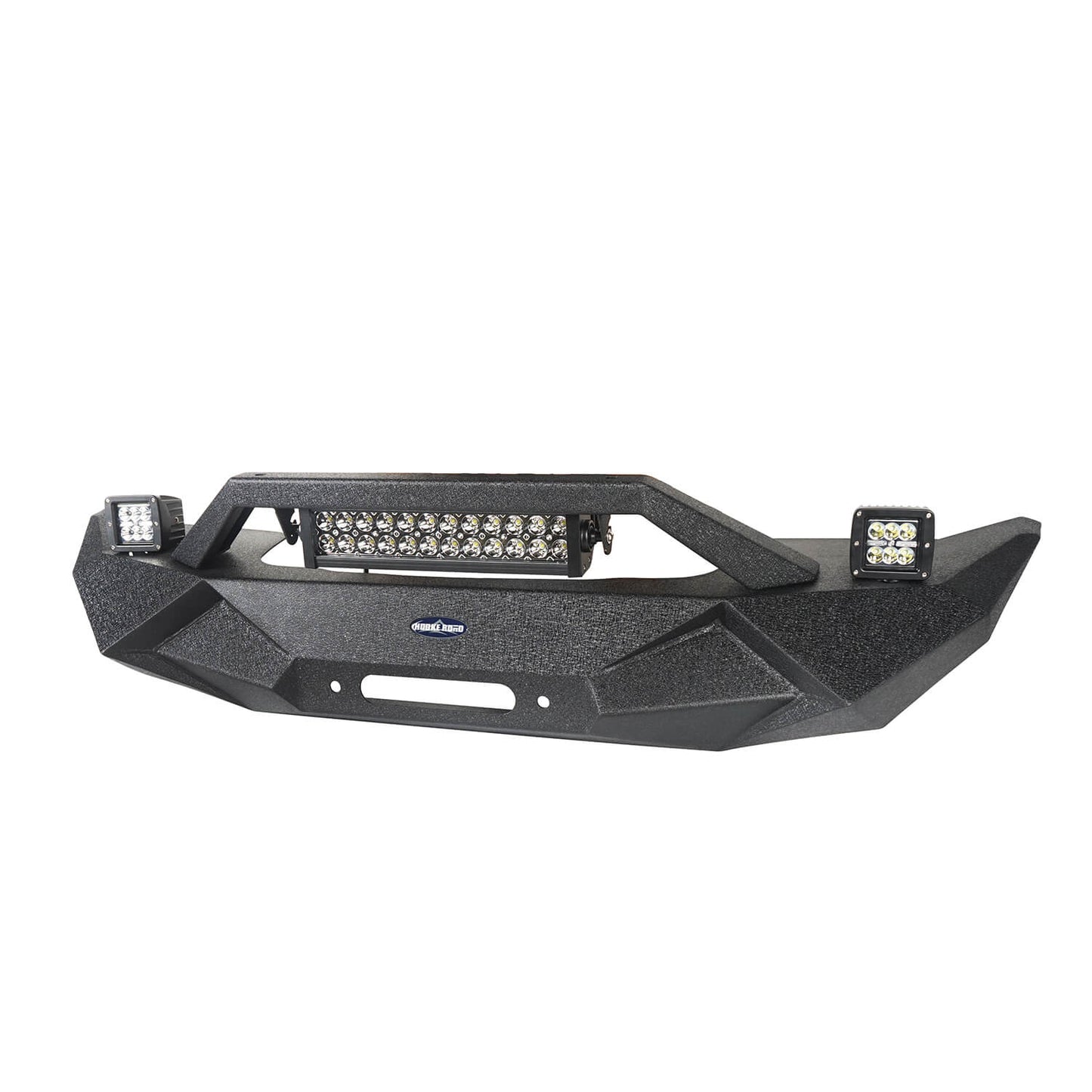Hooke Road Blade Master Front Bumper w/Winch Plate & Light Bar(07-18 Jeep Wrangler JK)