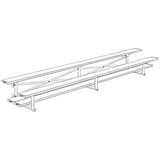 Bleacher - 15 ft. (2 Row - Double Foot Plank) - Tip & Roll - BLDP-2TRG