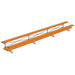 Bleacher - 21 ft. 2 Row - Double Foot Plank - Tip & Roll - 221TRG