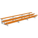 Bleacher - 21 ft. 3 Row - Double Foot Plank - Tip & Roll - 321TRG