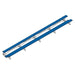 Bleacher - 27 ft. 2 Row - Single Foot Plank - Tip & Roll - BLCH-227TRGPC