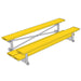 Bleacher - 7-1/2 ft. 2 Row - Double Foot Plank - Tip & Roll - 275TRG