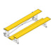 Bleacher - 7-1/2 ft. 2 Row - Single Foot Plank - Tip & Roll - 275TRG