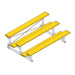 Bleacher - 7-1/2 ft. 3 Row - Single Foot Plank - Tip & Roll - 375TRG