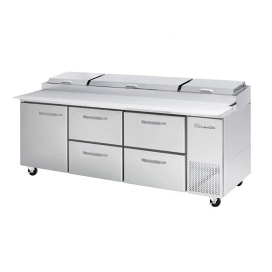 Blue Air | 93" Wide 4 Drawer Pizza Prep Table - BAPP93-D4RM-HC