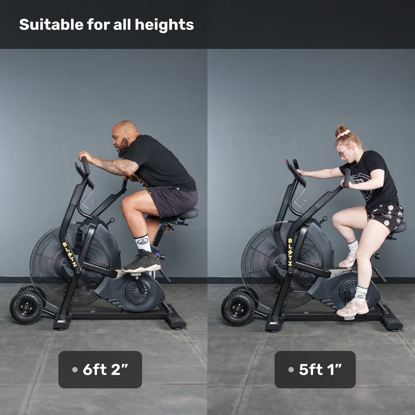 Bells Of Steel Blitz Max Air Bike - BMAX-AIRBK-SET