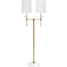 Jamie Young Minerva Twin Shade Floor Lamp -D. 9MINE-FLAB