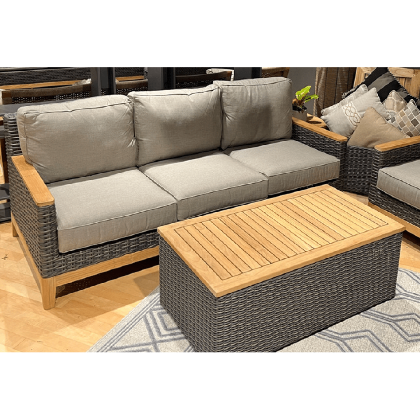 Royal Teak Collection Boca 3-Seater Sofa (FRAME ONLY) - BOCA3SFO