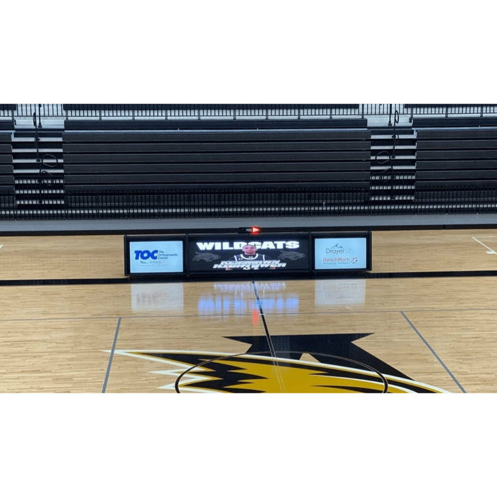 Boostr Displays 10ft. Crystal LED Series with 5ft. Signage Scoring Table