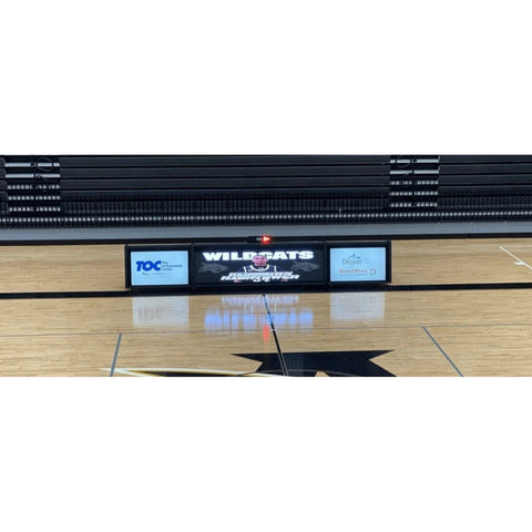 Boostr Displays 10ft. Crystal LED Series with 3ft. Signage Scoring Table