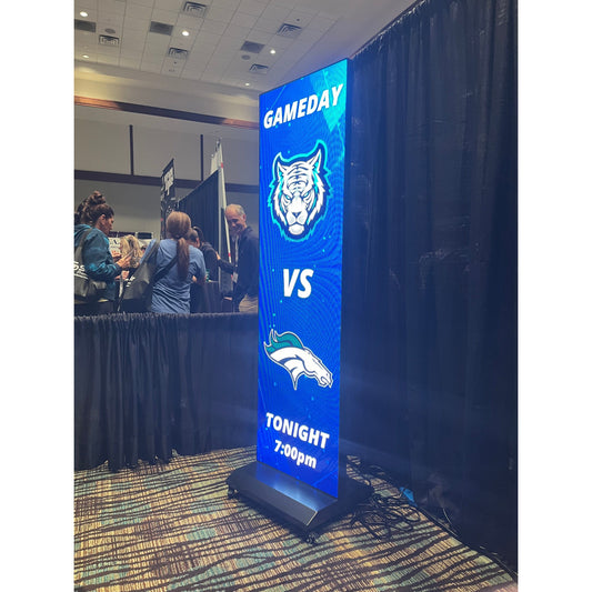 Boostr Displays LED Poster Portable Display
