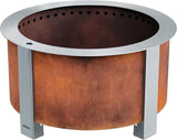 Breeo X Series Smokeless Firepit 24" - Corten Steel - 47315